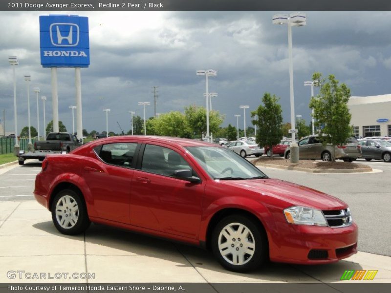 Redline 2 Pearl / Black 2011 Dodge Avenger Express