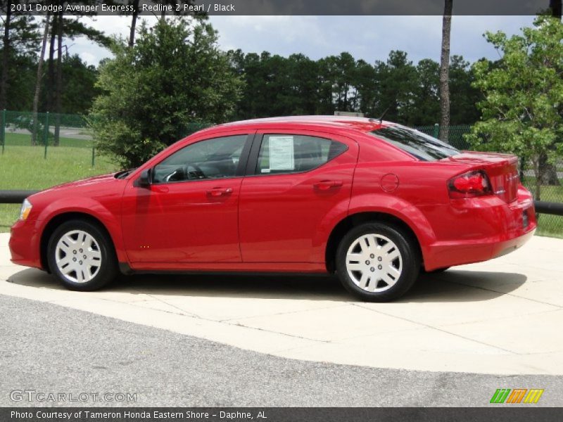 Redline 2 Pearl / Black 2011 Dodge Avenger Express