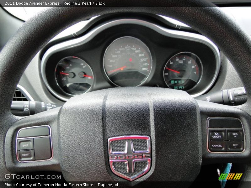 Redline 2 Pearl / Black 2011 Dodge Avenger Express