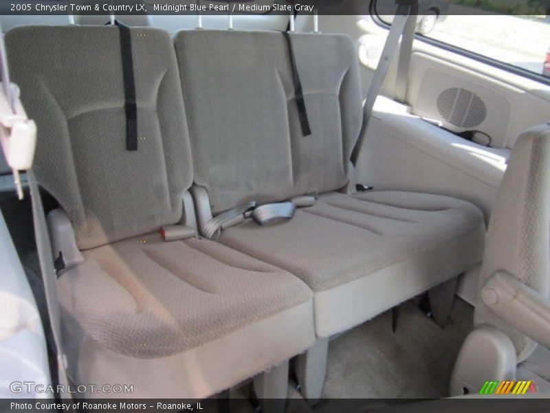 Midnight Blue Pearl / Medium Slate Gray 2005 Chrysler Town & Country LX