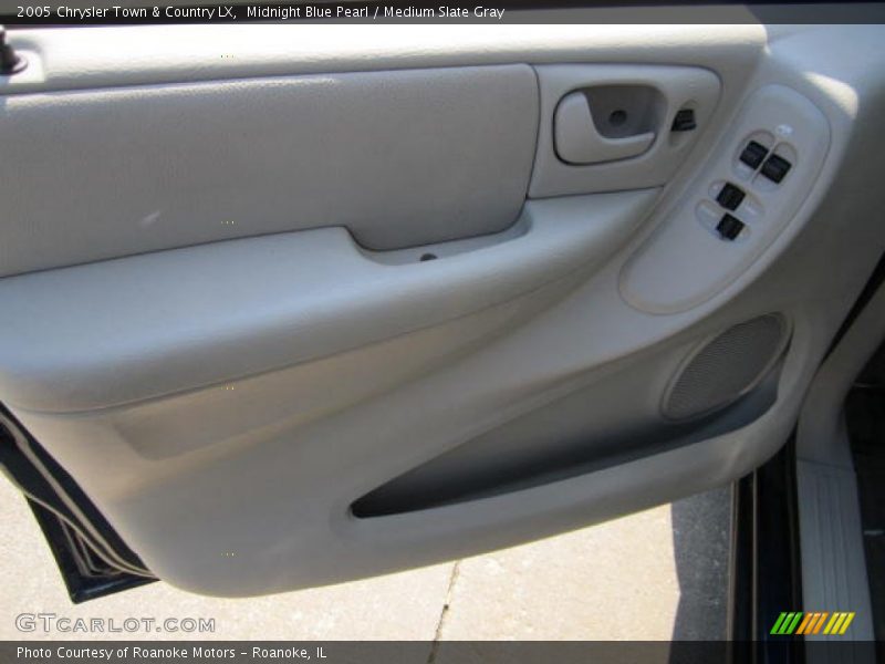 Midnight Blue Pearl / Medium Slate Gray 2005 Chrysler Town & Country LX