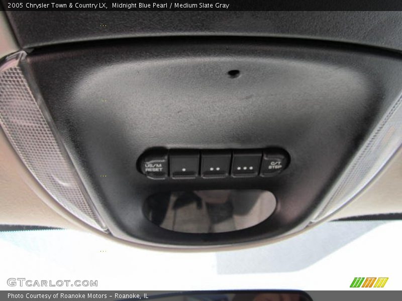 Midnight Blue Pearl / Medium Slate Gray 2005 Chrysler Town & Country LX