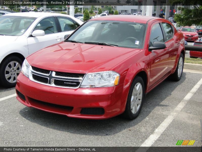 Redline 2 Pearl / Black 2011 Dodge Avenger Express