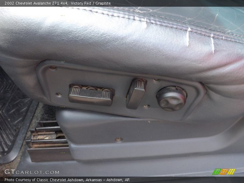 Victory Red / Graphite 2002 Chevrolet Avalanche Z71 4x4