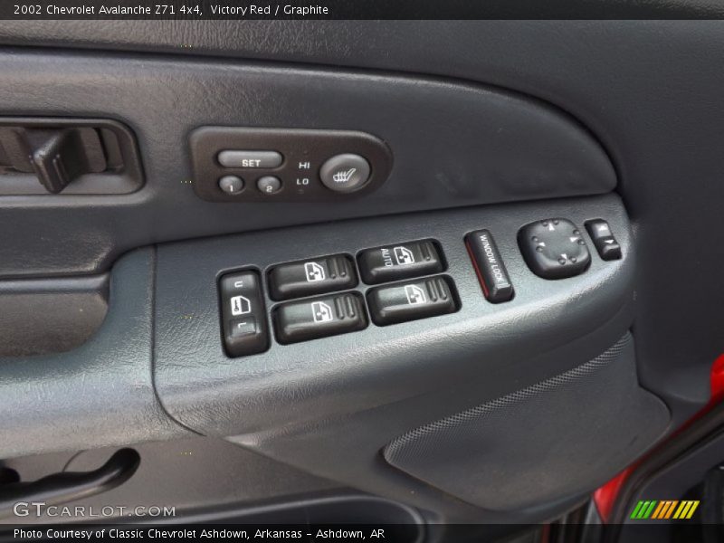 Victory Red / Graphite 2002 Chevrolet Avalanche Z71 4x4