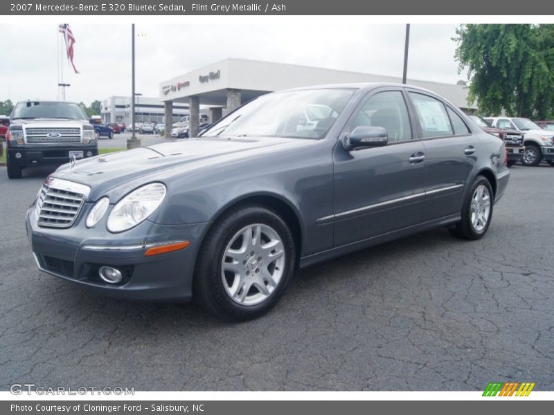 Flint Grey Metallic / Ash 2007 Mercedes-Benz E 320 Bluetec Sedan