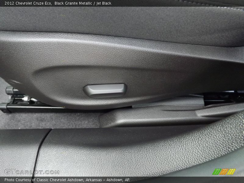 Black Granite Metallic / Jet Black 2012 Chevrolet Cruze Eco