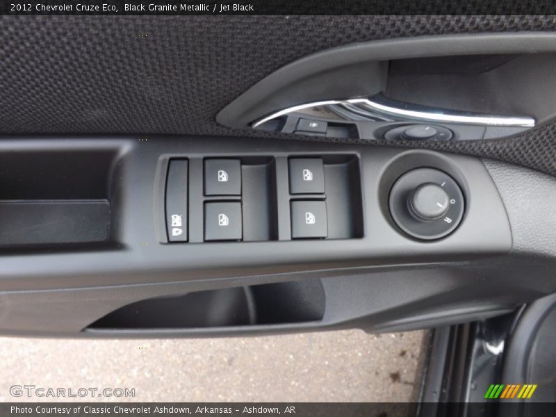 Black Granite Metallic / Jet Black 2012 Chevrolet Cruze Eco