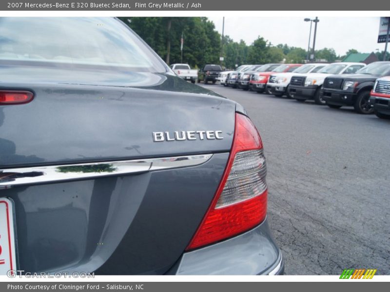 Flint Grey Metallic / Ash 2007 Mercedes-Benz E 320 Bluetec Sedan