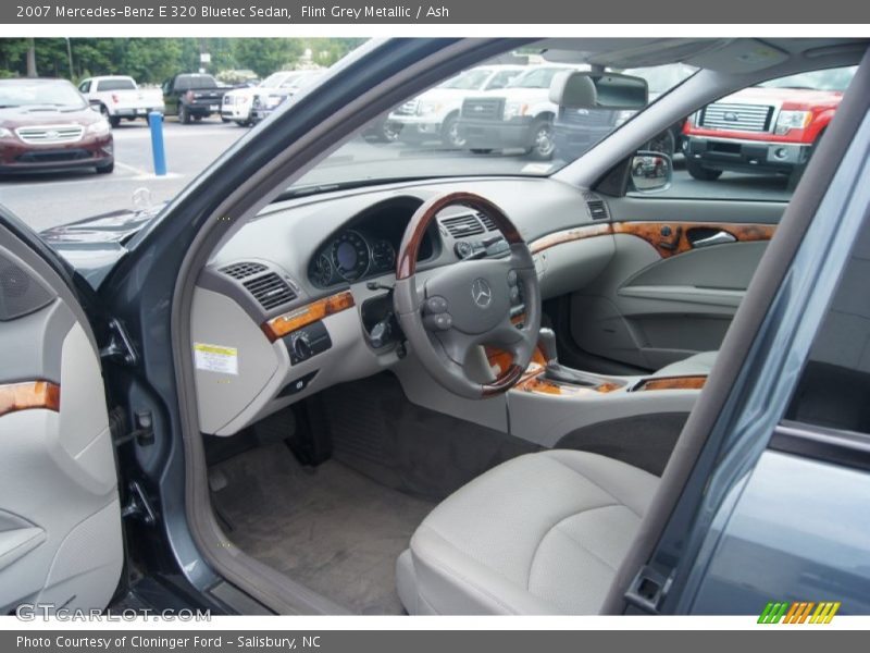 Flint Grey Metallic / Ash 2007 Mercedes-Benz E 320 Bluetec Sedan