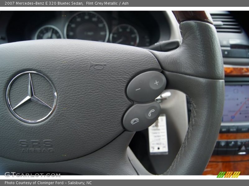 Flint Grey Metallic / Ash 2007 Mercedes-Benz E 320 Bluetec Sedan