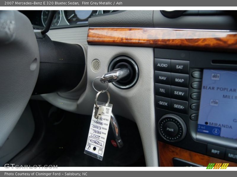 Flint Grey Metallic / Ash 2007 Mercedes-Benz E 320 Bluetec Sedan