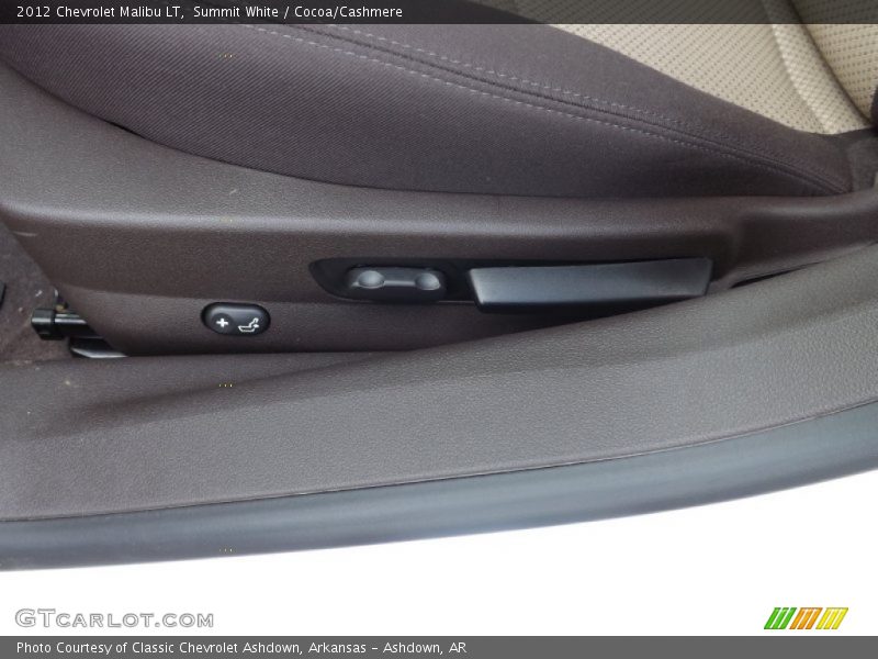 Summit White / Cocoa/Cashmere 2012 Chevrolet Malibu LT