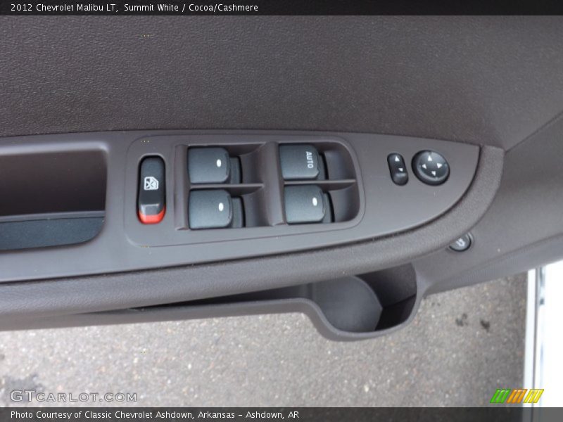 Summit White / Cocoa/Cashmere 2012 Chevrolet Malibu LT