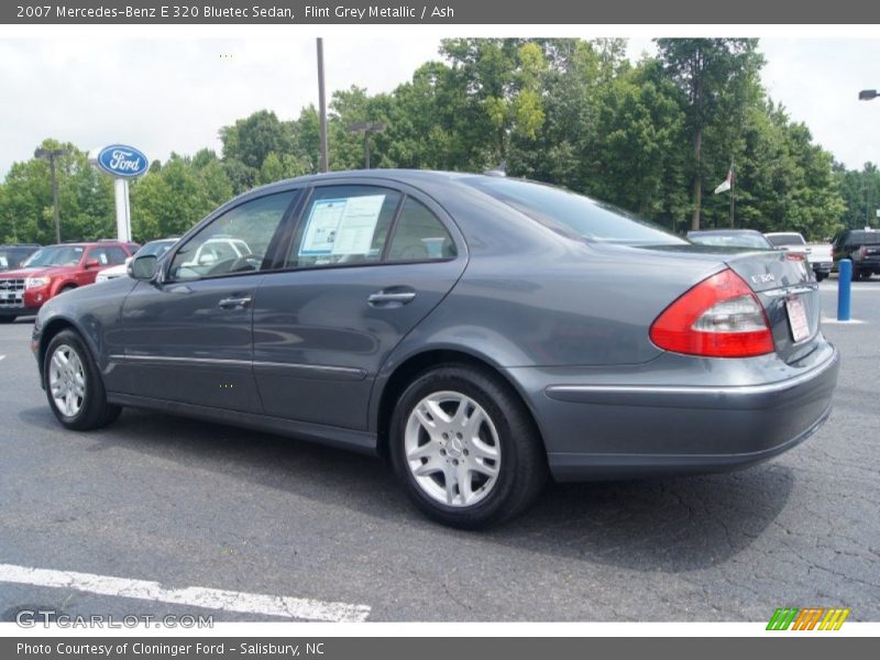 Flint Grey Metallic / Ash 2007 Mercedes-Benz E 320 Bluetec Sedan