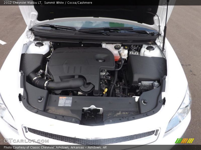 Summit White / Cocoa/Cashmere 2012 Chevrolet Malibu LT