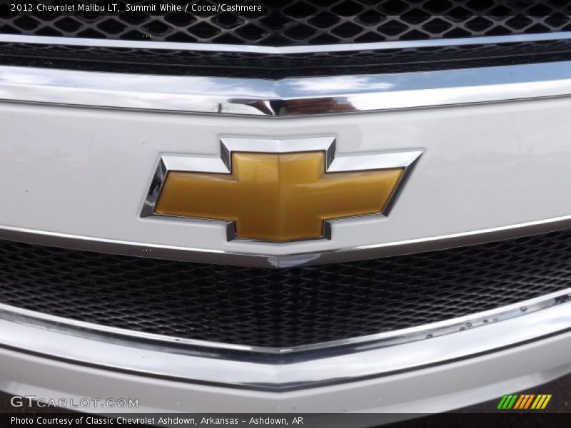 Summit White / Cocoa/Cashmere 2012 Chevrolet Malibu LT