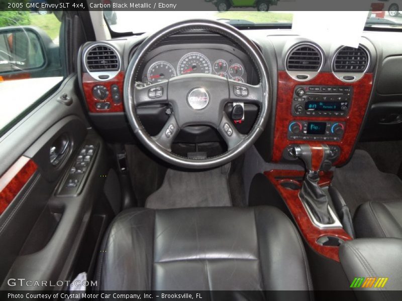 Carbon Black Metallic / Ebony 2005 GMC Envoy SLT 4x4