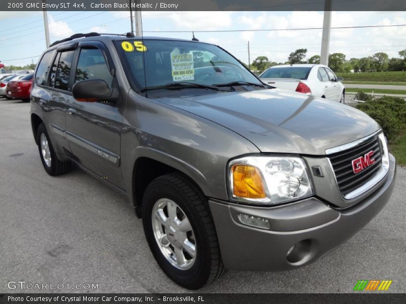 Carbon Black Metallic / Ebony 2005 GMC Envoy SLT 4x4