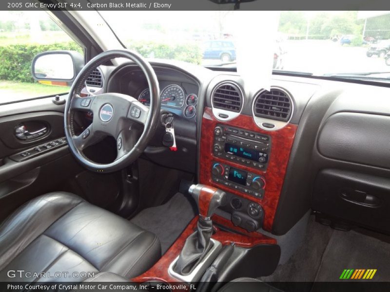 Carbon Black Metallic / Ebony 2005 GMC Envoy SLT 4x4