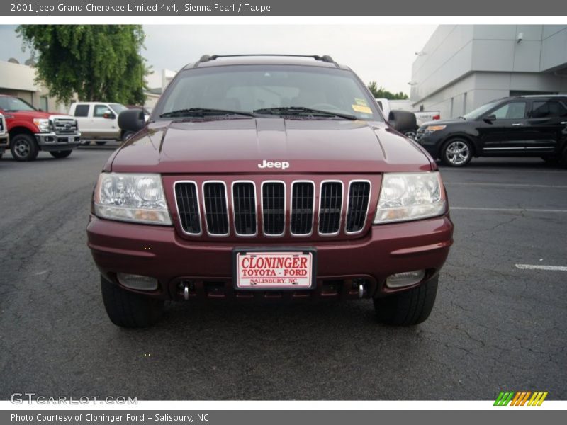 Sienna Pearl / Taupe 2001 Jeep Grand Cherokee Limited 4x4