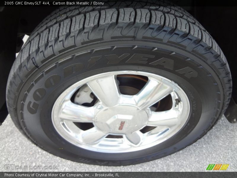 Carbon Black Metallic / Ebony 2005 GMC Envoy SLT 4x4