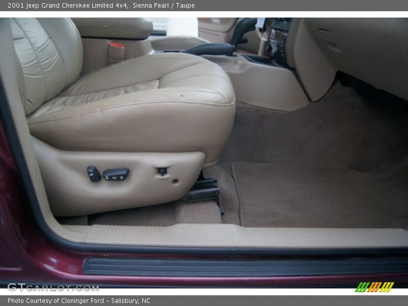 Sienna Pearl / Taupe 2001 Jeep Grand Cherokee Limited 4x4