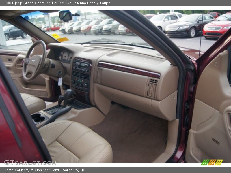 Sienna Pearl / Taupe 2001 Jeep Grand Cherokee Limited 4x4