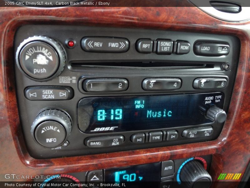 Carbon Black Metallic / Ebony 2005 GMC Envoy SLT 4x4