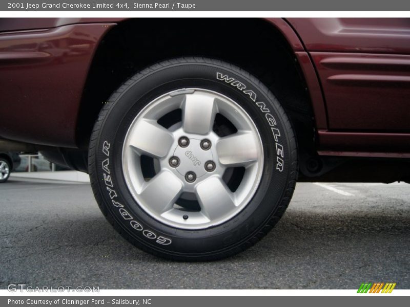 Sienna Pearl / Taupe 2001 Jeep Grand Cherokee Limited 4x4