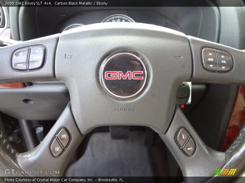 Carbon Black Metallic / Ebony 2005 GMC Envoy SLT 4x4