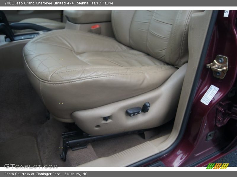 Sienna Pearl / Taupe 2001 Jeep Grand Cherokee Limited 4x4