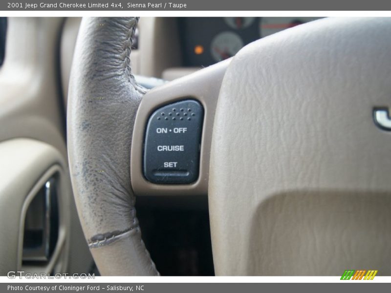 Sienna Pearl / Taupe 2001 Jeep Grand Cherokee Limited 4x4