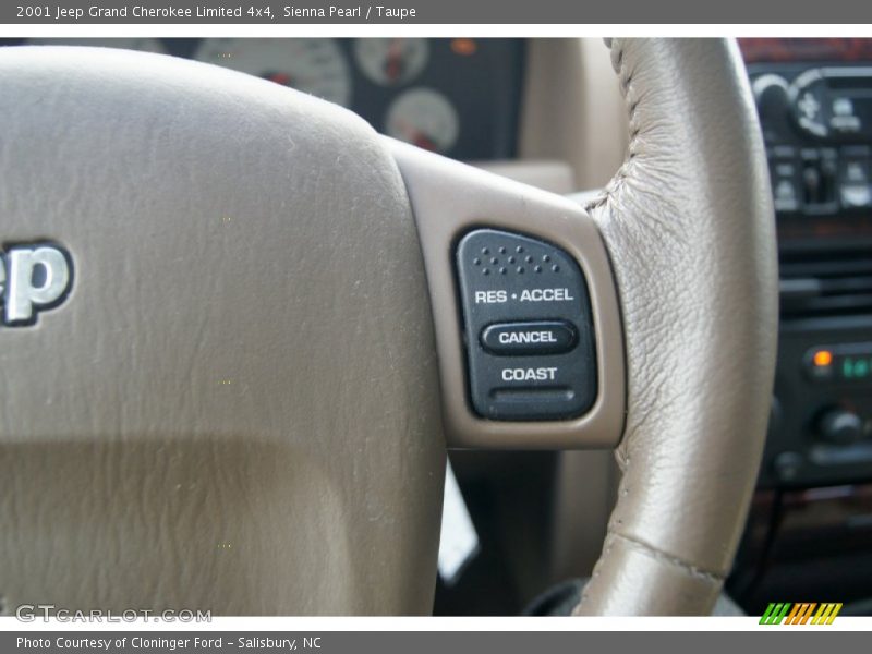 Sienna Pearl / Taupe 2001 Jeep Grand Cherokee Limited 4x4