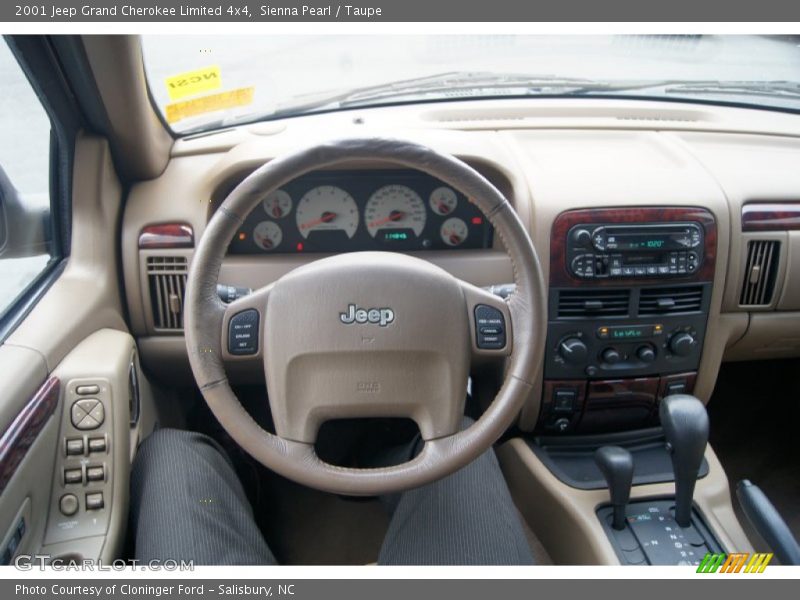 Sienna Pearl / Taupe 2001 Jeep Grand Cherokee Limited 4x4