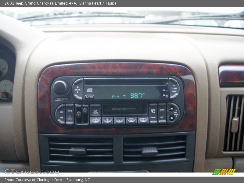 Sienna Pearl / Taupe 2001 Jeep Grand Cherokee Limited 4x4