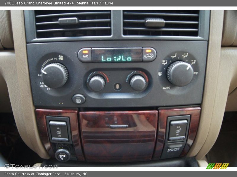 Sienna Pearl / Taupe 2001 Jeep Grand Cherokee Limited 4x4