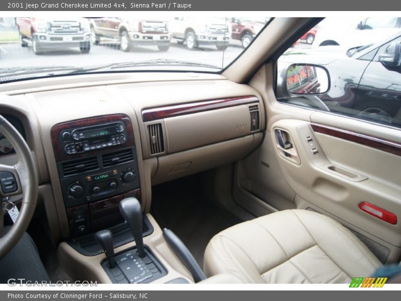 Sienna Pearl / Taupe 2001 Jeep Grand Cherokee Limited 4x4