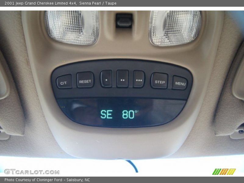 Sienna Pearl / Taupe 2001 Jeep Grand Cherokee Limited 4x4
