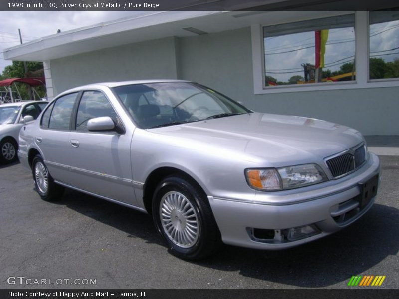 Silver Crystal Metallic / Pure Beige 1998 Infiniti I 30