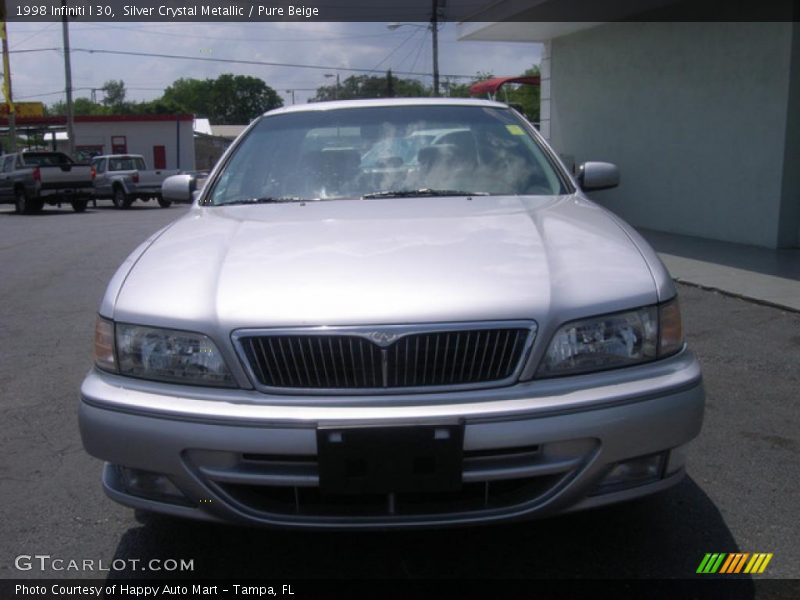 Silver Crystal Metallic / Pure Beige 1998 Infiniti I 30