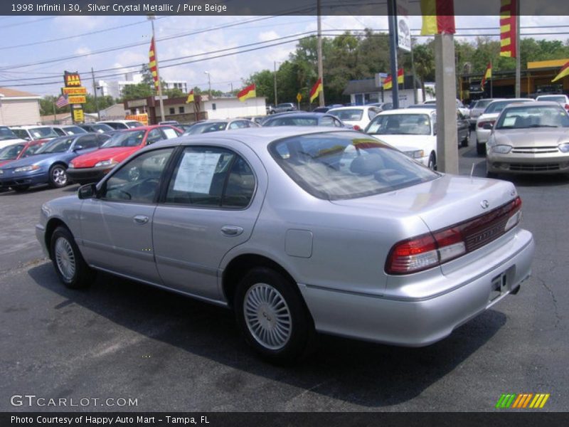 Silver Crystal Metallic / Pure Beige 1998 Infiniti I 30