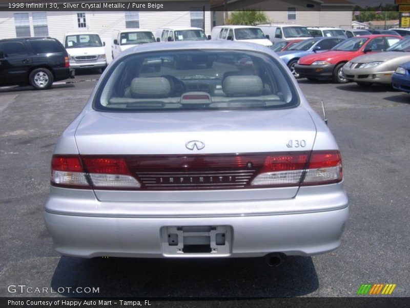 Silver Crystal Metallic / Pure Beige 1998 Infiniti I 30