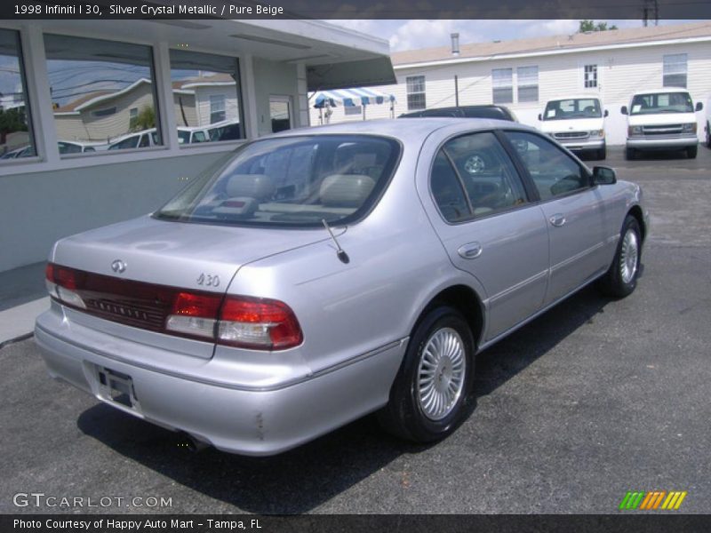 Silver Crystal Metallic / Pure Beige 1998 Infiniti I 30