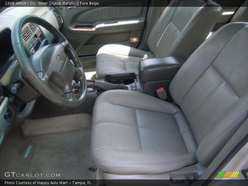 Silver Crystal Metallic / Pure Beige 1998 Infiniti I 30