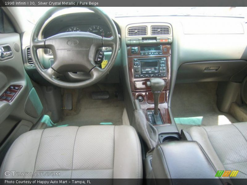 Silver Crystal Metallic / Pure Beige 1998 Infiniti I 30