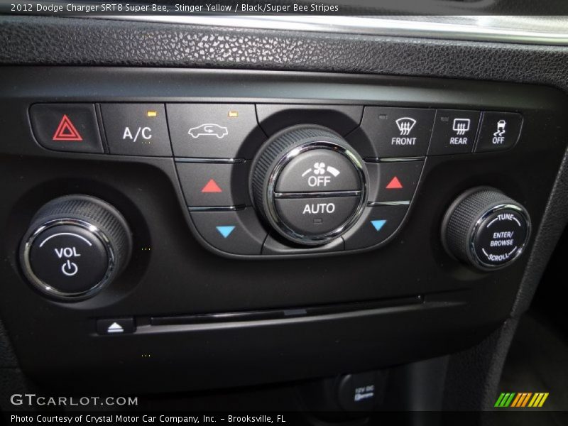Controls of 2012 Charger SRT8 Super Bee