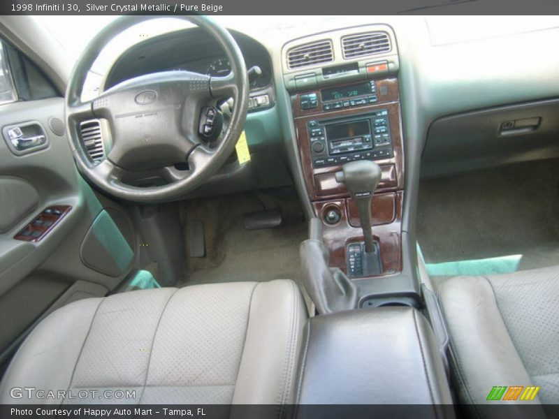 Silver Crystal Metallic / Pure Beige 1998 Infiniti I 30