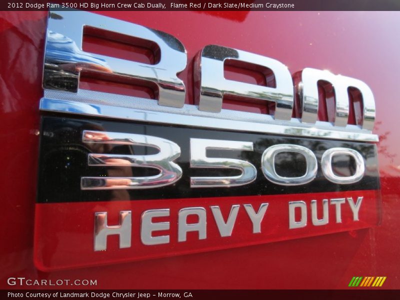 Ram 3500 Heavy Duty - 2012 Dodge Ram 3500 HD Big Horn Crew Cab Dually