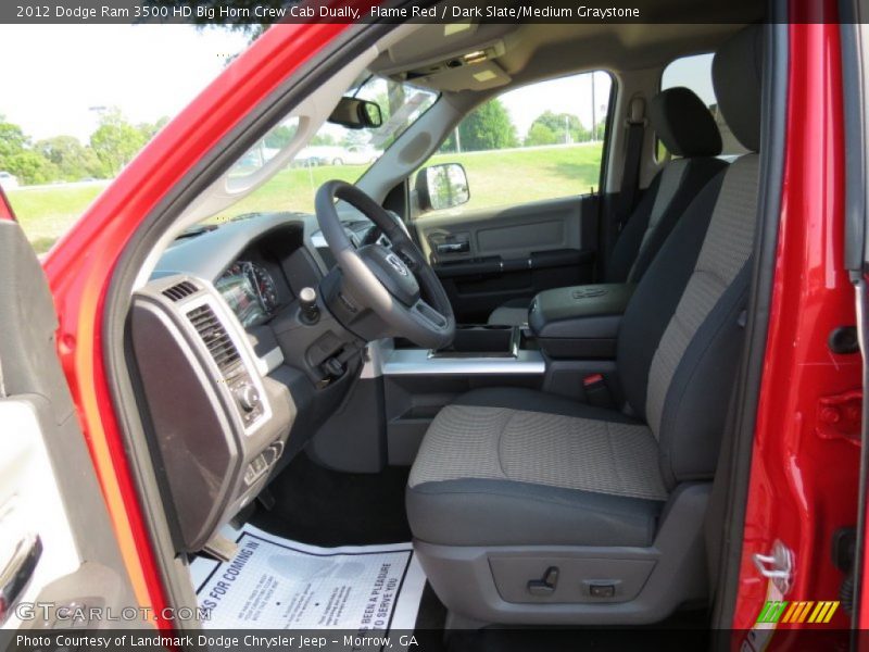  2012 Ram 3500 HD Big Horn Crew Cab Dually Dark Slate/Medium Graystone Interior
